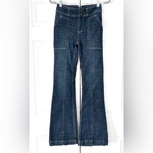 Anthropologie's Pilcro and the Letterpress Women's High Rise Rouser Bootcut, 26